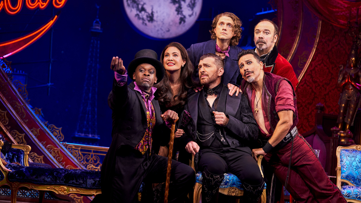 Show Photos - Moulin Rouge! - 11/21 - Sahr Ngaujah - Natalie Mendoza - Tam Mutu - Aaron Tveit - Ricky Rojas - Danny Burstein - Photo: Matthew Murphy