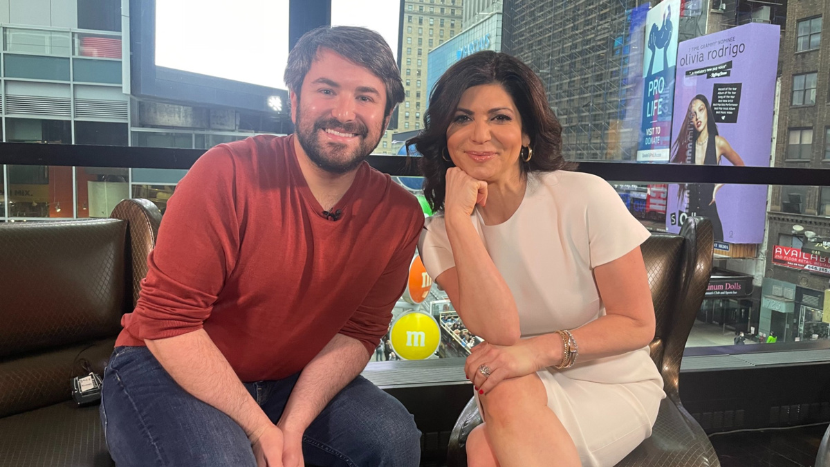 WI - Alex Brightman - Tamsen Fadal - 4/22 - The Broadway Show - Cyd Sacks